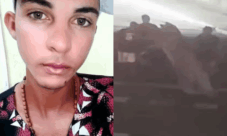 Vídeo mostra assassinato de jovem que foi torturado e queimado enrolado em colchão em Praia Grande