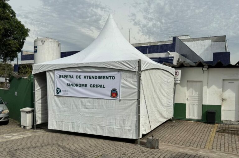 PS de Cubatão abre novo espaço para atendimento de pessoas com sintomas gripais