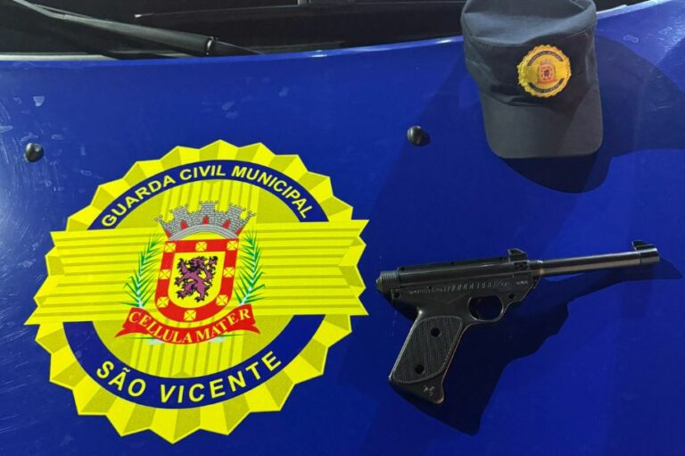 Homem é preso com simulacro de arma de fogo próximo a procissão de Corpus Christi em SV