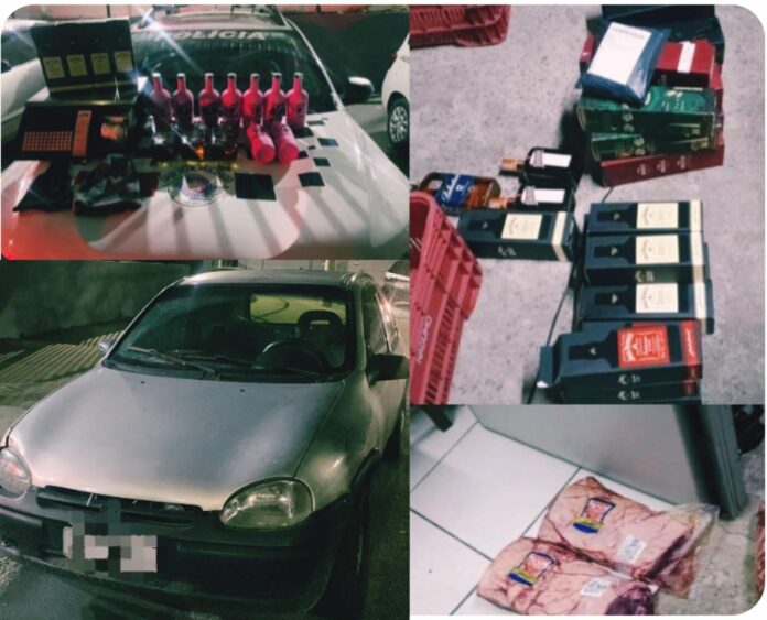 PM prende quadrilha por furto de quase R$ 60 mil em produtos de supermercado na zona sul de São José