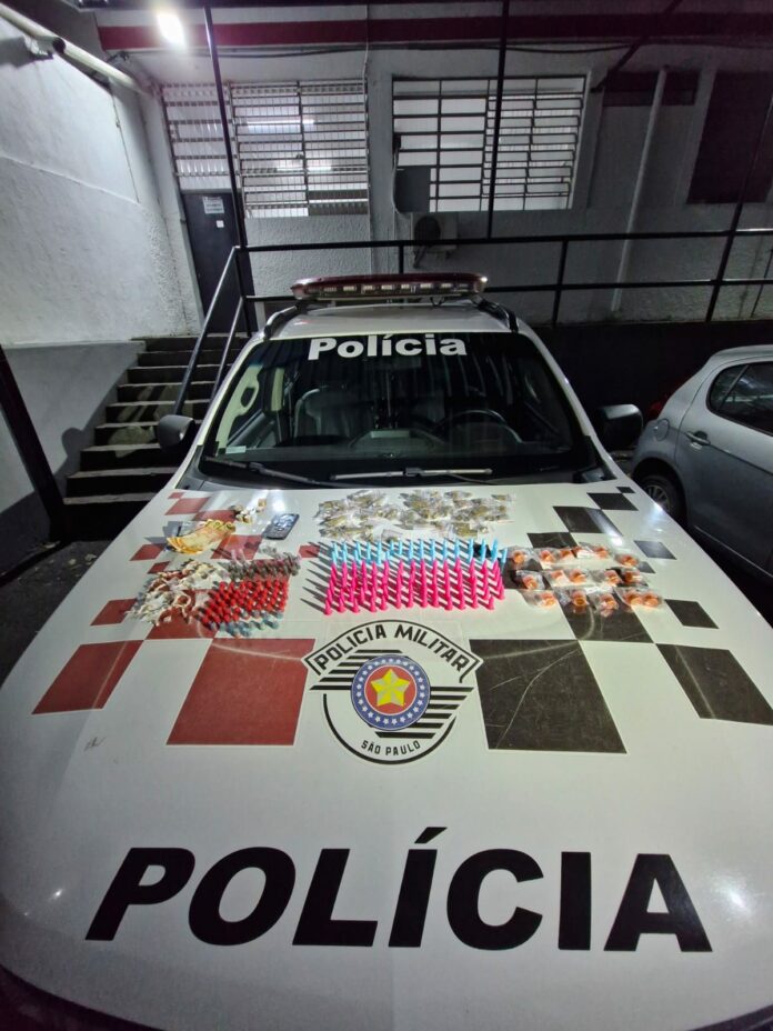 PM prende homem com grande quantidade de drogas na zona norte de São José