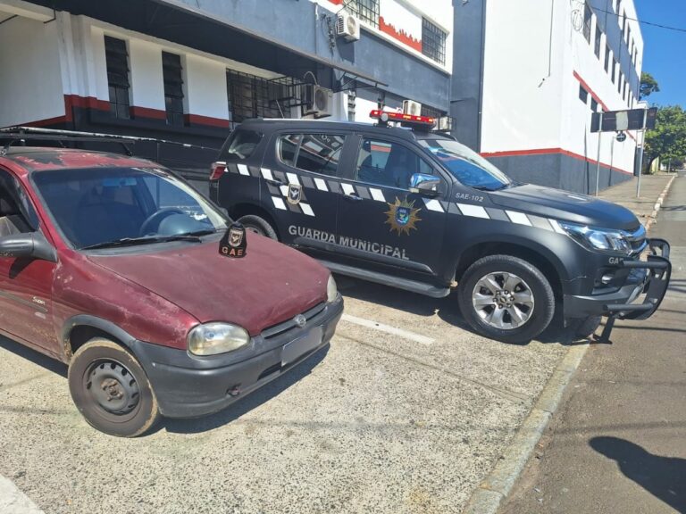 Guarda Municipal recupera carro furtado no Centro de Campinas