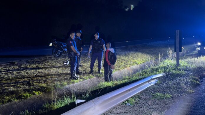 Polícia recupera moto após perseguição na rodovia Santos Dumont