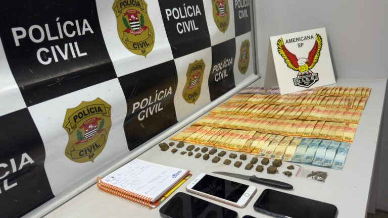 Suspeito de chefiar ponto de tráfico em frente a escola infantil é preso em Americana