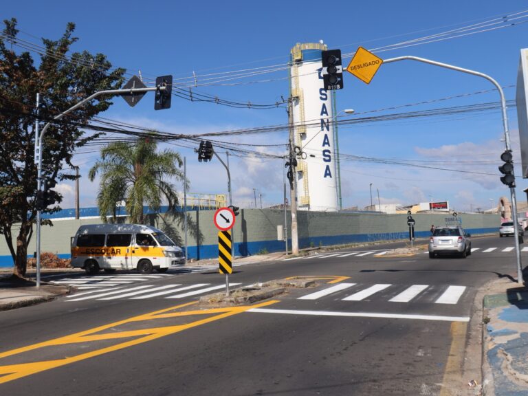 Novos semáforos entram em operação em Campinas nesta quinta-feira