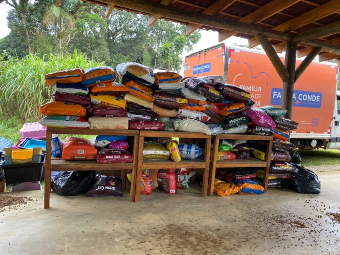 Farma Conde apoia ação solidária em aldeia indígena de São Paulo Farma Conde apoia ação solidária em aldeia indígena de São Paulo