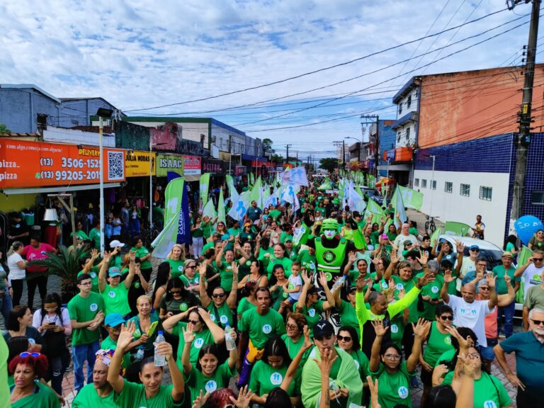 MONGAGUÁ: Cristina encerra campanha com Onda Verde em Agenor de Campos