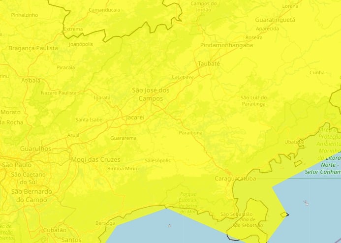 Inmet emite alerta de perigo para queda brusca de temperatura no Vale do Paraíba Inmet emite alerta de perigo para queda brusca de temperatura no Vale do Paraíba