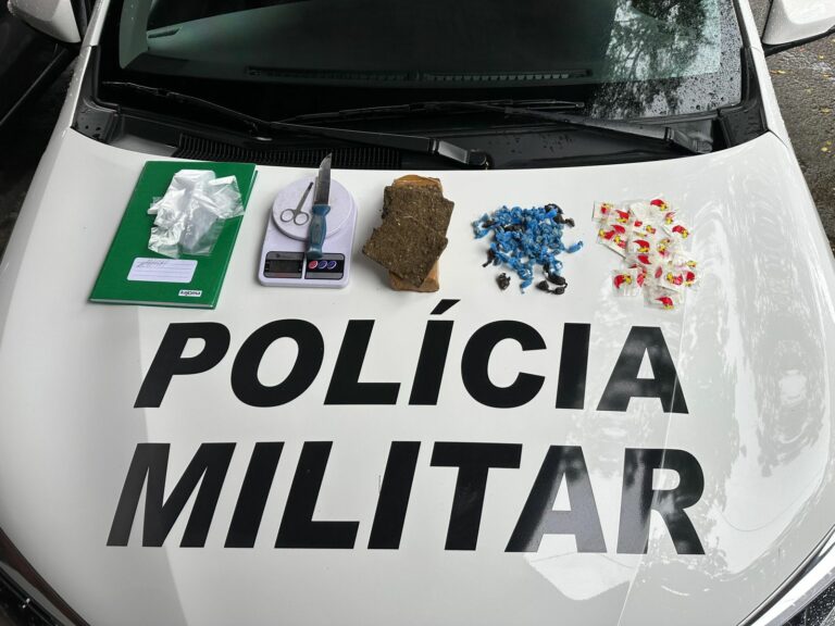 PM prende dupla por tráfico de drogas em Ubatuba