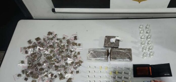 Homem é preso por tráfico de drogas com mais de 1,8 kg de entorpecentes em Jacareí