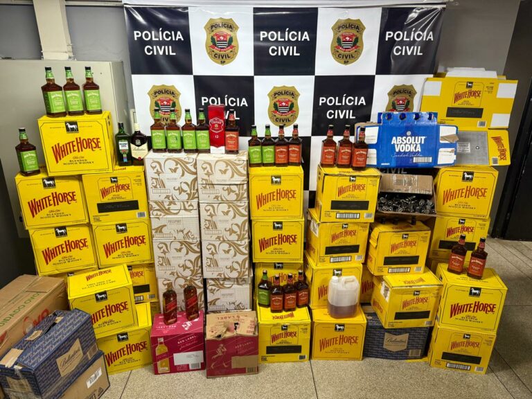 Imóvel usado para armazenar bebidas falsificadas é descoberto em Campo Limpo Paulista