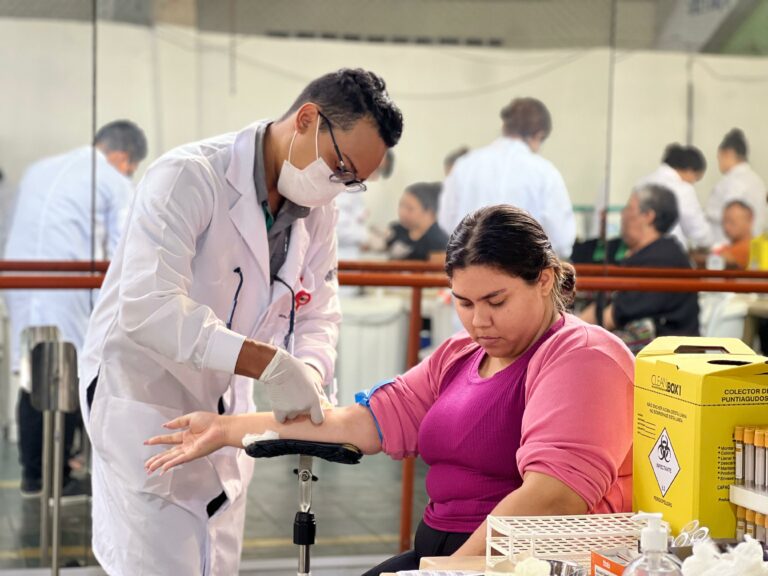 Primeiro dia do Mutirão de exames laboratoriais atende cerca de 700 pessoas em Cubatão