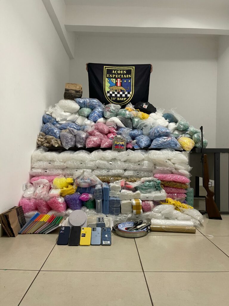 Megaoperação em Sumaré apreende mais de 60 kg de drogas e desmonta centro de distribuição regional