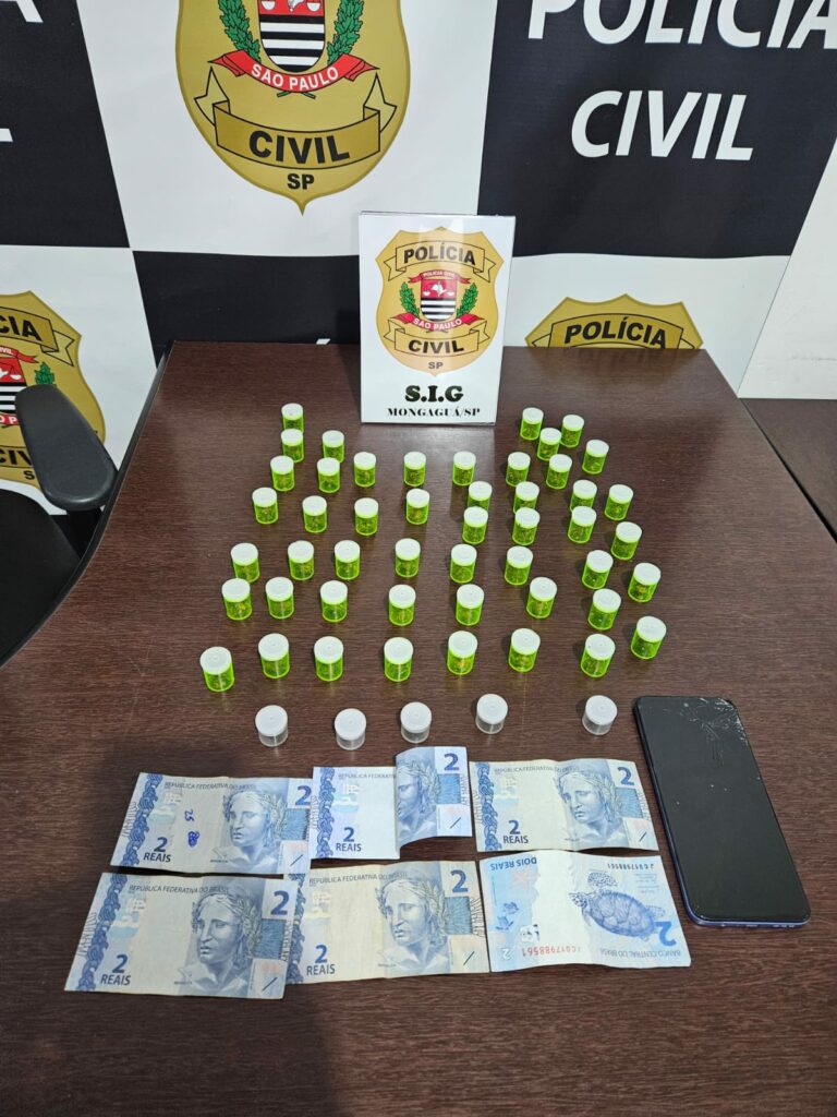 Dupla é presa por tráfico de drogas em Mongaguá