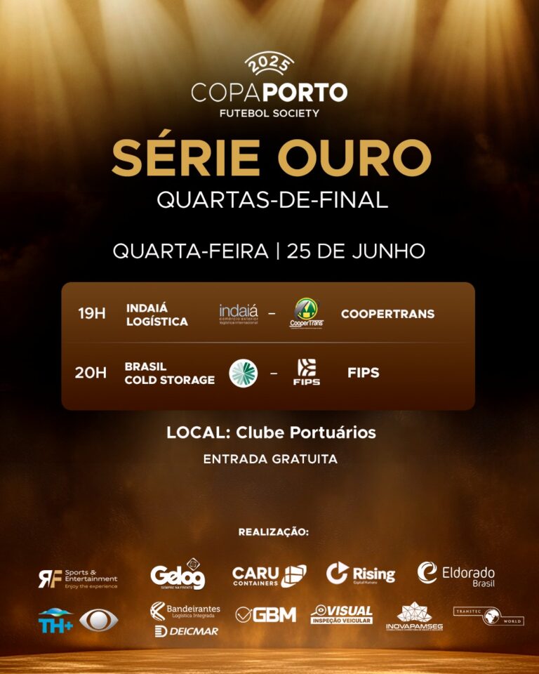 Mais dois semifinalistas serão definidos na Copa Porto de Futebol Society