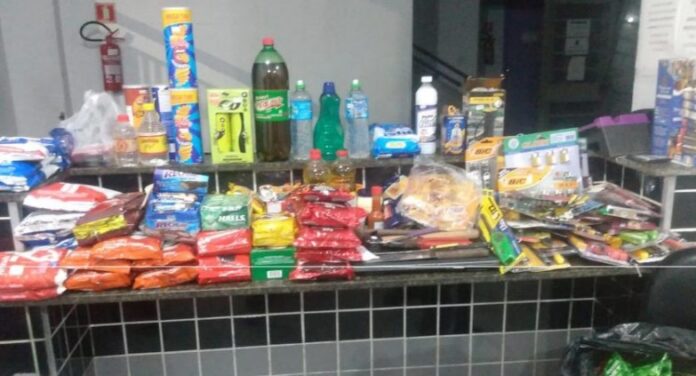 Homem é preso durante tentativa de furto a mercado em Caçapava