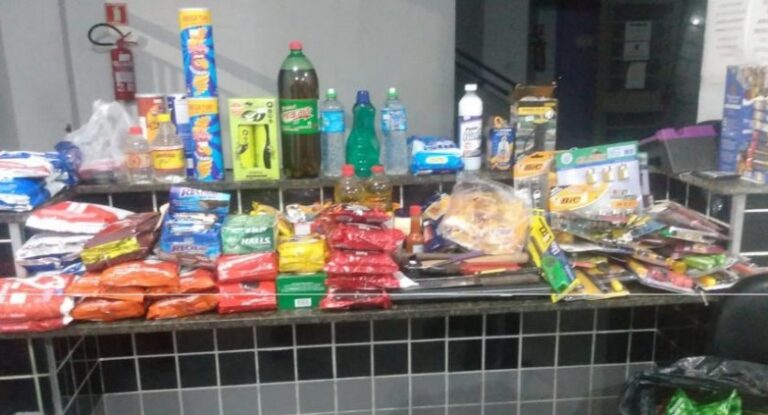 Homem é preso durante tentativa de furto a mercado em Caçapava