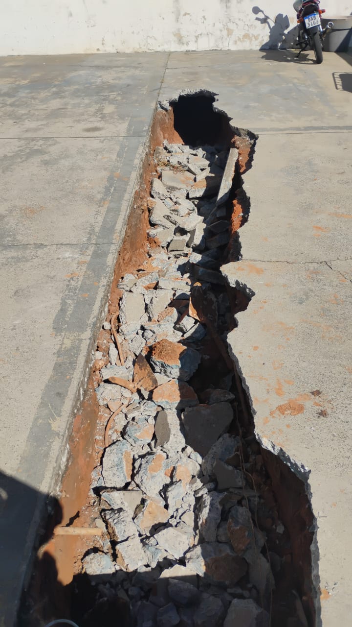 Túnel que levaria a banco é encontrado em Sumaré