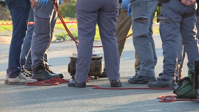Bomba d’água usada em escavação é encontrada em túnel que levaria à Caixa Econômica em Sumaré