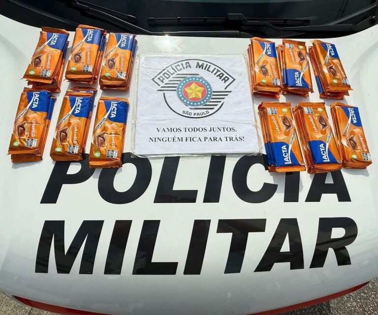 Doce prisão: Homem é preso após furtar 32 barras de chocolates em mercado
