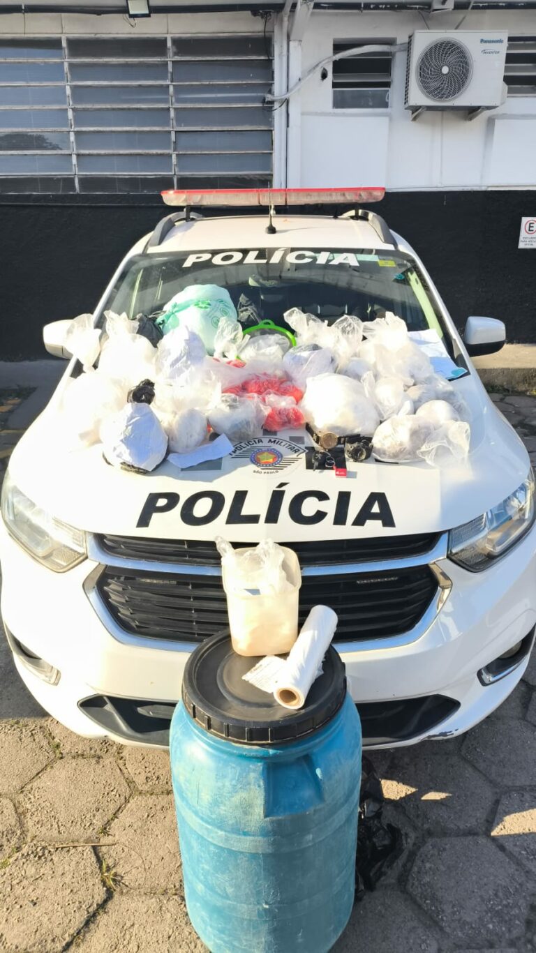 Dois homens são presos com mais de 12 kg de drogas em Caraguatatuba