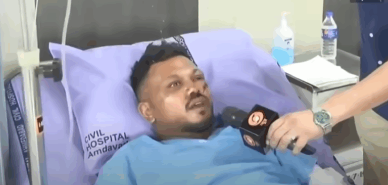 Único sobrevivente do acidente aéreo dá entrevista | Reprodução Youtube