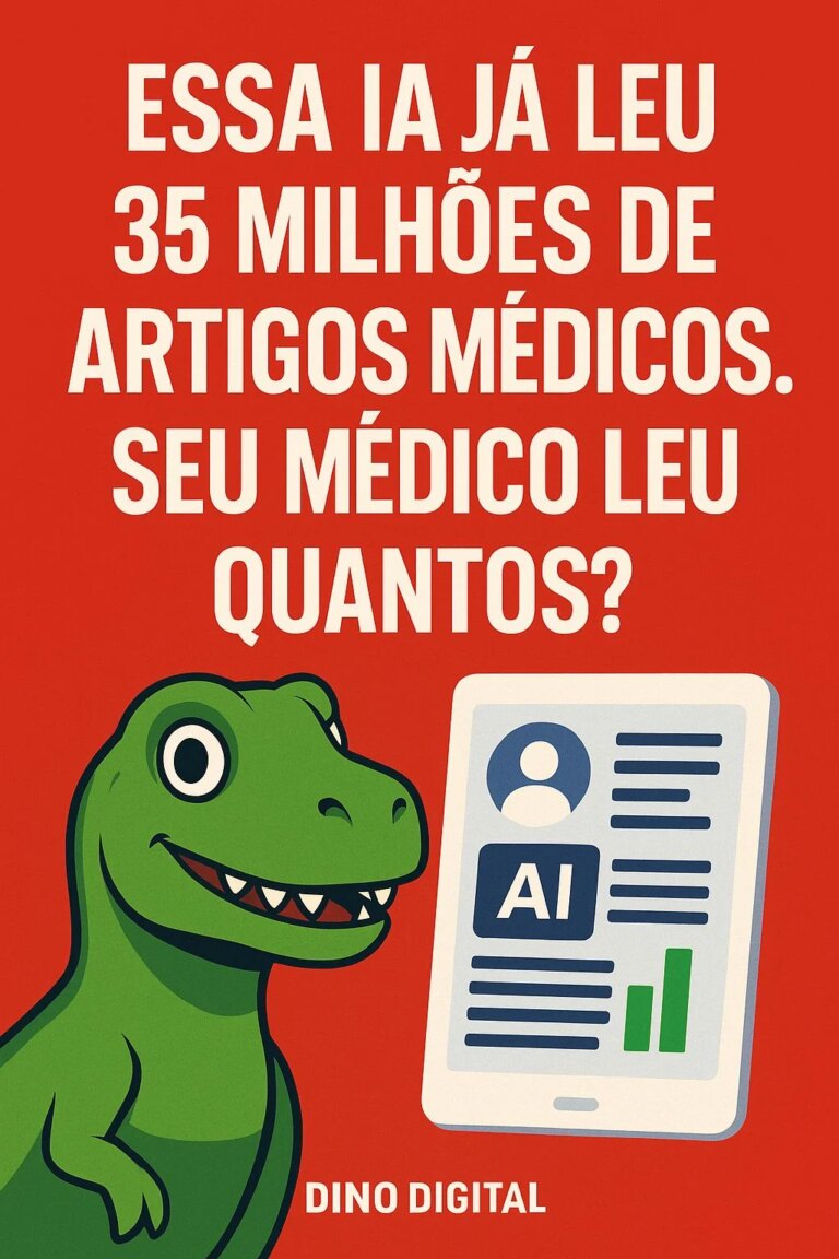 Mansur: “Essa IA já leu 35 milhões de artigos médicos. Seu médico leu quantos?”