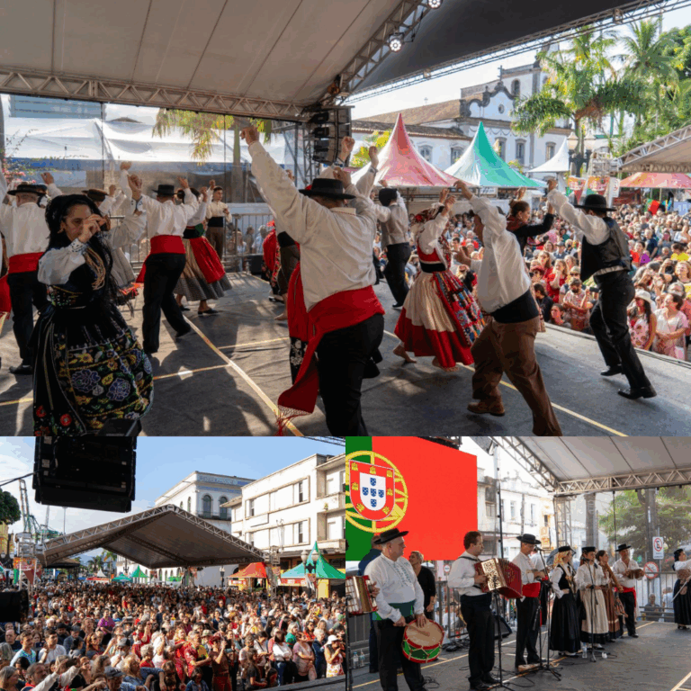 Festa de Portugal promete agitar Santos, a cidade mais lusitana do Brasil neste final de semana; Confira!
