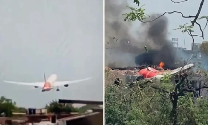 Avião com 242 pessoas cai próximo a aeroporto na Índia, e não há indício de sobreviventes Avião com 242 pessoas cai próximo a aeroporto na Índia, e não há indício de sobreviventes