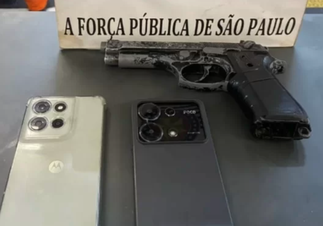 Vítima persegue ladrão e recupera celular roubado em Santos