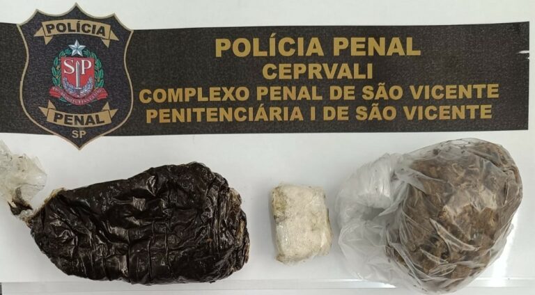 Jovens são detidas após serem flagradas com drogas em visita a penitenciária