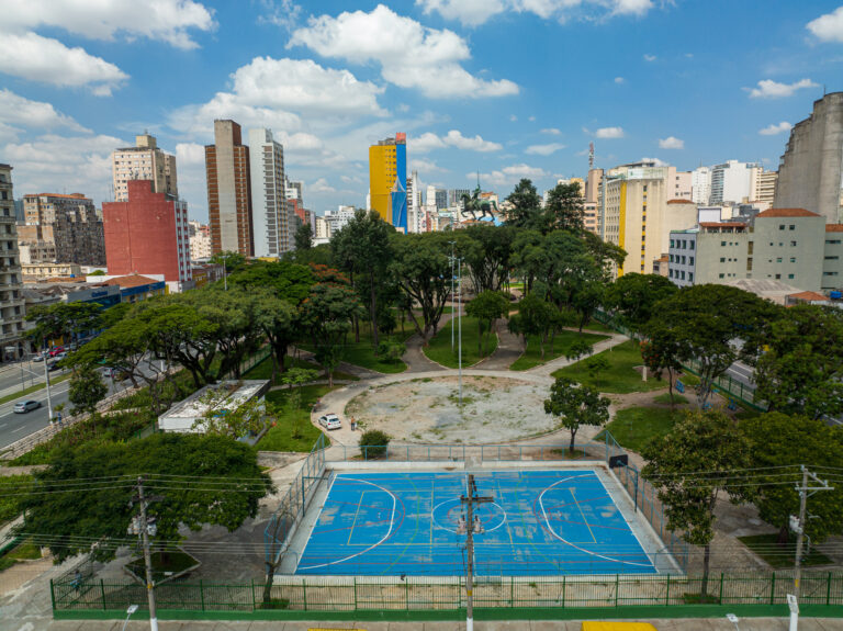 Parque Princesa Isabel, no centro de São Paulo | Foto: Danilo Verpa/Folhapress