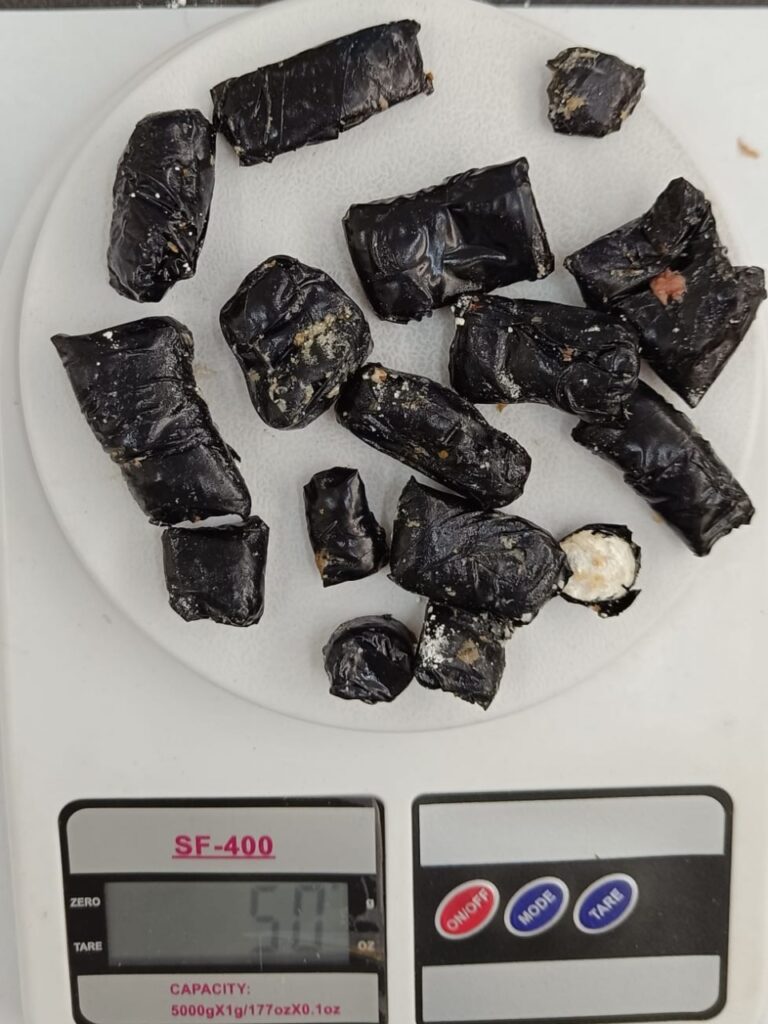 Cocaína é encontrada em refeição trazida por mãe de detento em visita a presídio de São Vicente