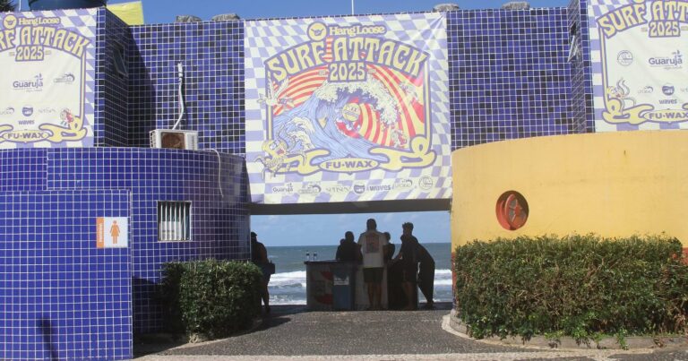 Guarujá recebe 1ª etapa do Circuito Guarujaense de Surf 2025 na Praia do Tombo