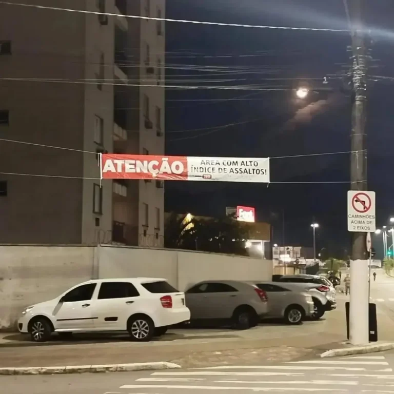 Onda de assalto: moradores se mobilizam para alertar sobre insegurança em bairro de Santos