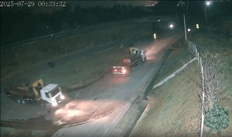 Criminosos invadem empresa e furtam caminhões e equipamentos em Cosmópolis