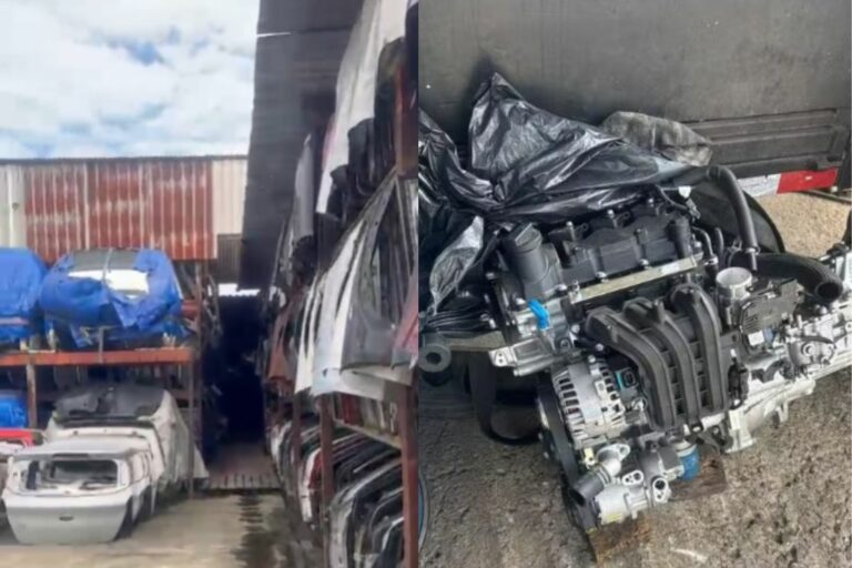 Homem é preso em desmanche de carros roubados em cidade do litoral