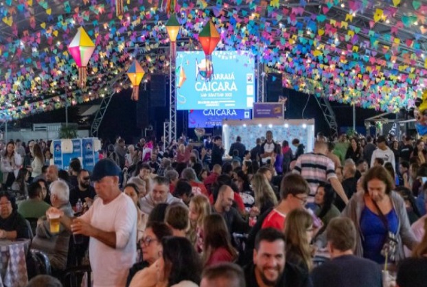 Arraiá Caiçara 2025 começa nesta sexta (11) em São Sebastião com shows, quadrilhas e comida típica