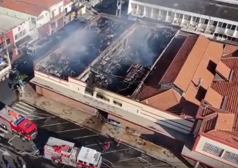 Entenda o que pode ter causado o incêndio no Mercadão de Piracicaba