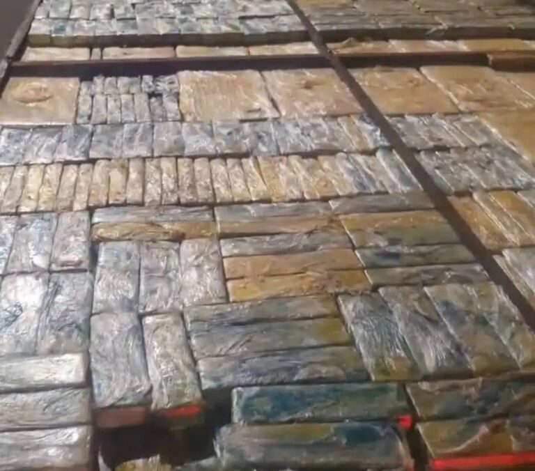 Reincidente por tráfico é preso com quase três toneladas de maconha