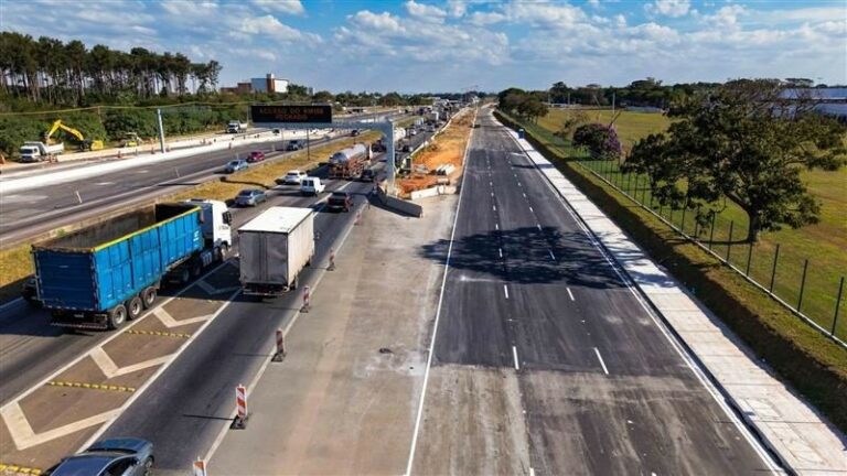 Novo trecho das pistas marginais da Via Dutra será liberado nesta terça (29)