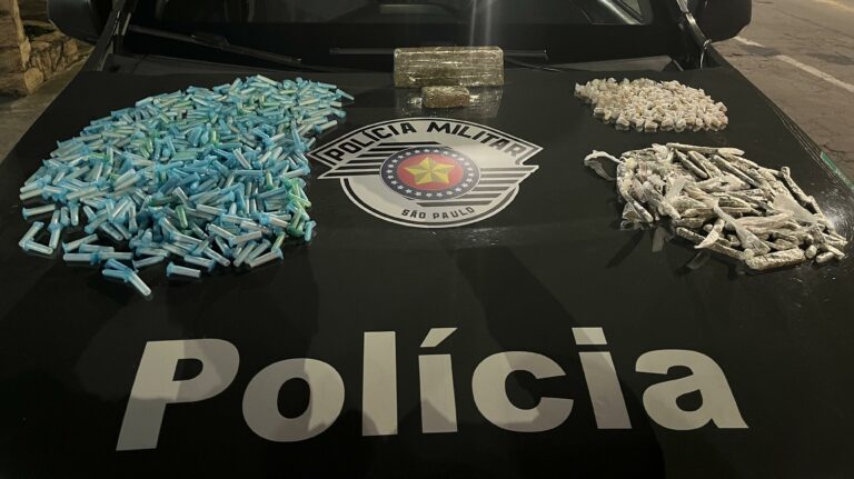 Homem é preso com mais de 2 kg de entorpecentes em Lorena