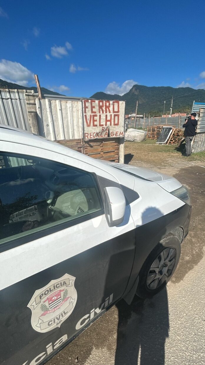 Quadrilha é presa e 400 kg de fios de cobre furtados são apreendidos em operação em Caraguatatuba