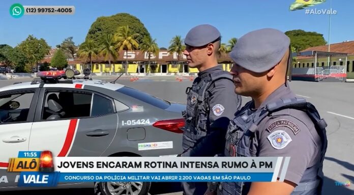 Jovens se dedicam para realizar o sonho de ingressar na Polícia Militar no Vale do Paraíba
