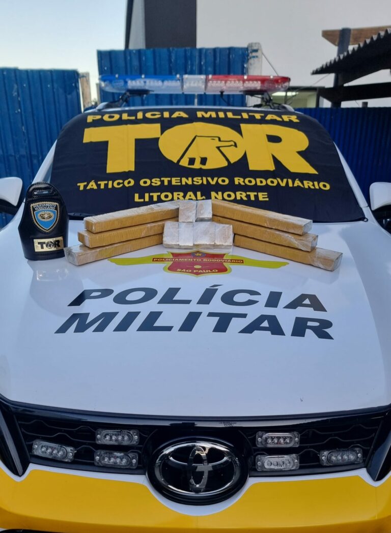 Mulher é presa com cerca de 6 kg de maconha em Caraguatatuba