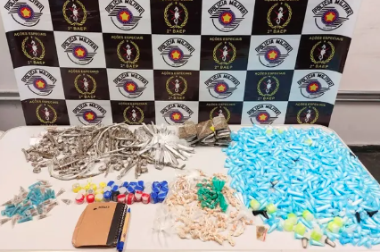 Homem é preso por tráfico no bairro Fazendinha em São Vicente