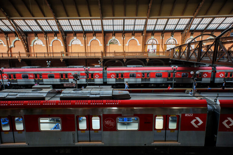 Estação da Luz - Plataformas de embarque | Foto: Márcia Alves/Metrô SP