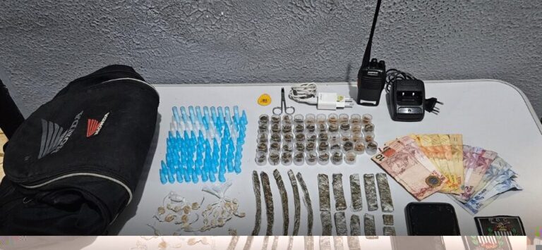 Suspeito é preso por tráfico no bairro do Jabaquara, em Santos