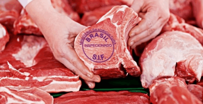 Carne brasileira para exportação | Reprodução