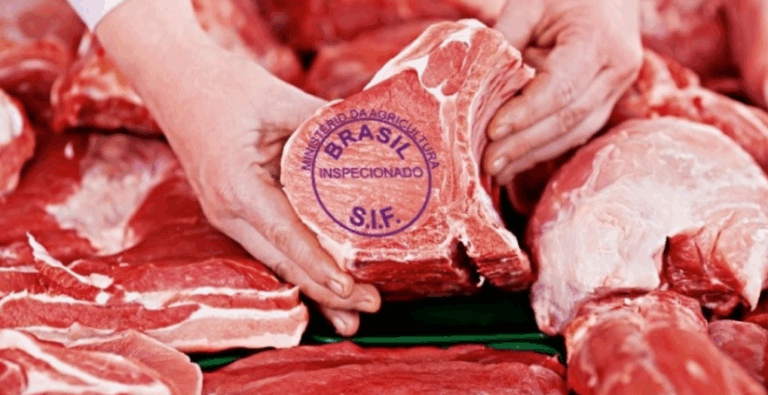 Carne brasileira para exportação | Reprodução